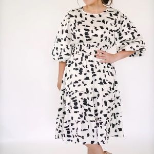 Courtney Toliver collection spotted dress size M